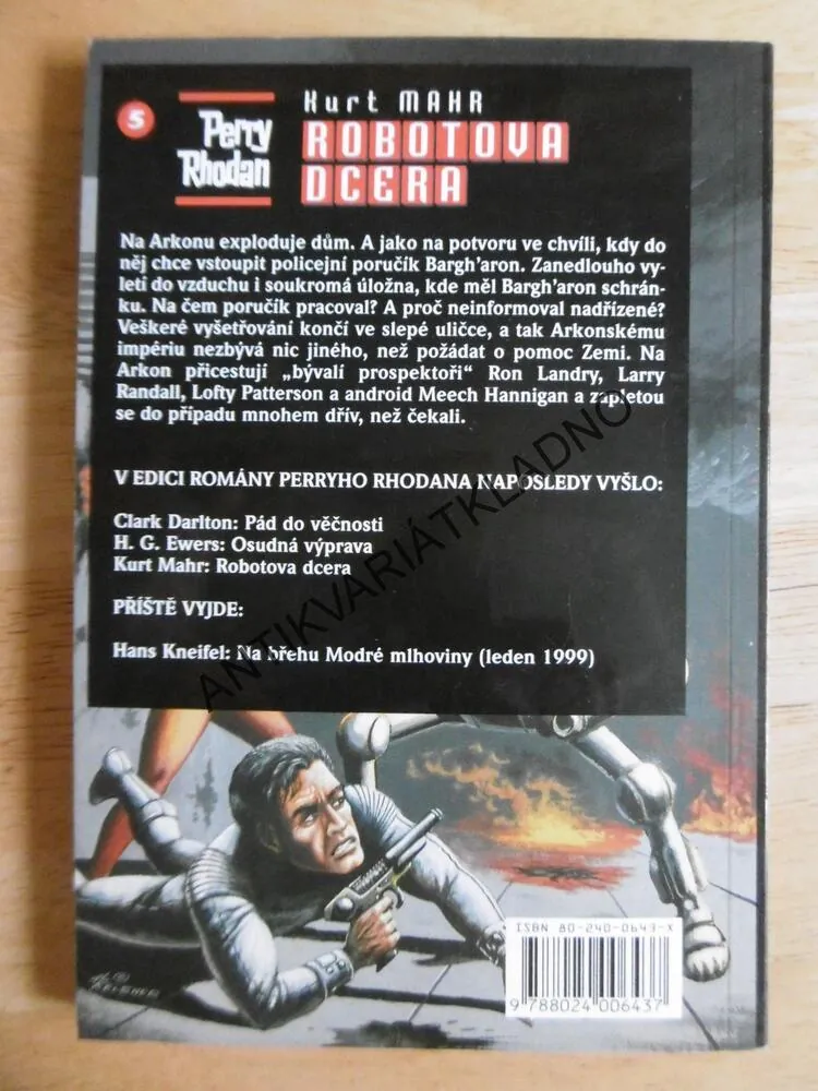 PERRY RHODAN, ROBOTOVA DCERA, H. MAHR