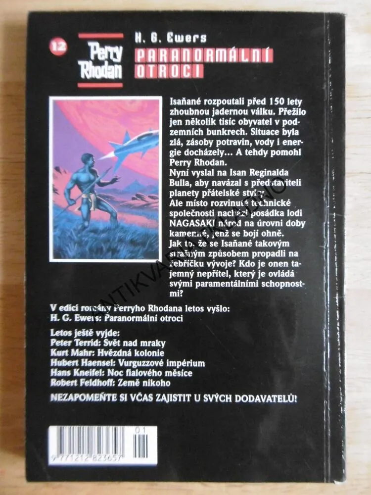 PERRY RHODAN, PARANORMÁLNÍ OTROCI, H.G. EWERS, **an