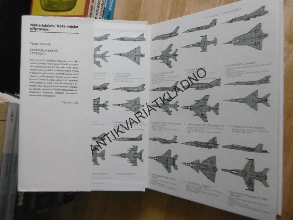 VOJENSKÁ LETADLA 5., LETADLA SOUČASNOSTI, VÁCLAV NĚMEČEK, **an