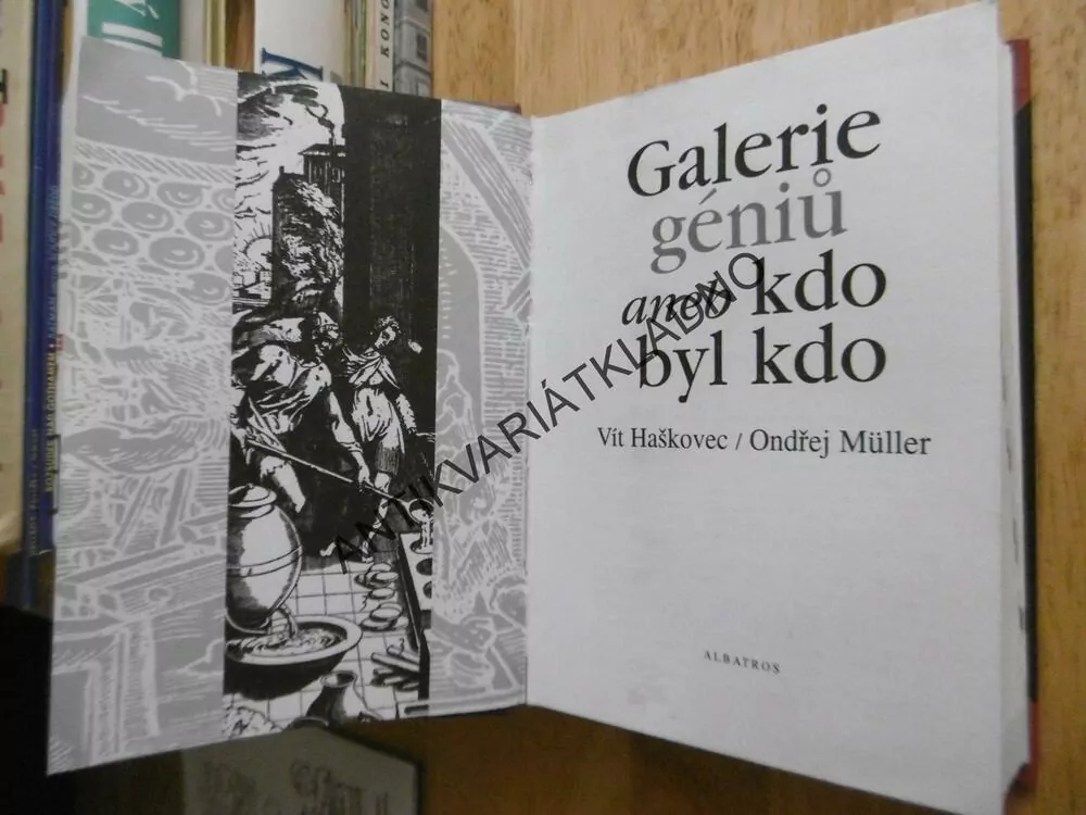GALERIE GÉNIŮ, 222 OSOBNOSTÍ, KTERÉ ZMĚNILY SVĚT, VĚDA, FILOZOFIE, UMĚNÍ, **an