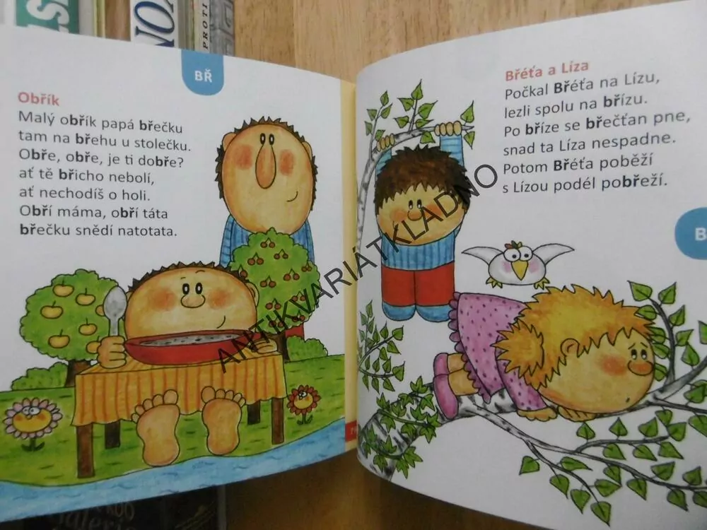 JÁ MÁM V KRABICI CUKR A KRUPICI, ŘÍKANKY NA HLÁSKY R A Ř, EICHLEROVÁ, HAVLÍČKOVÁ, **an