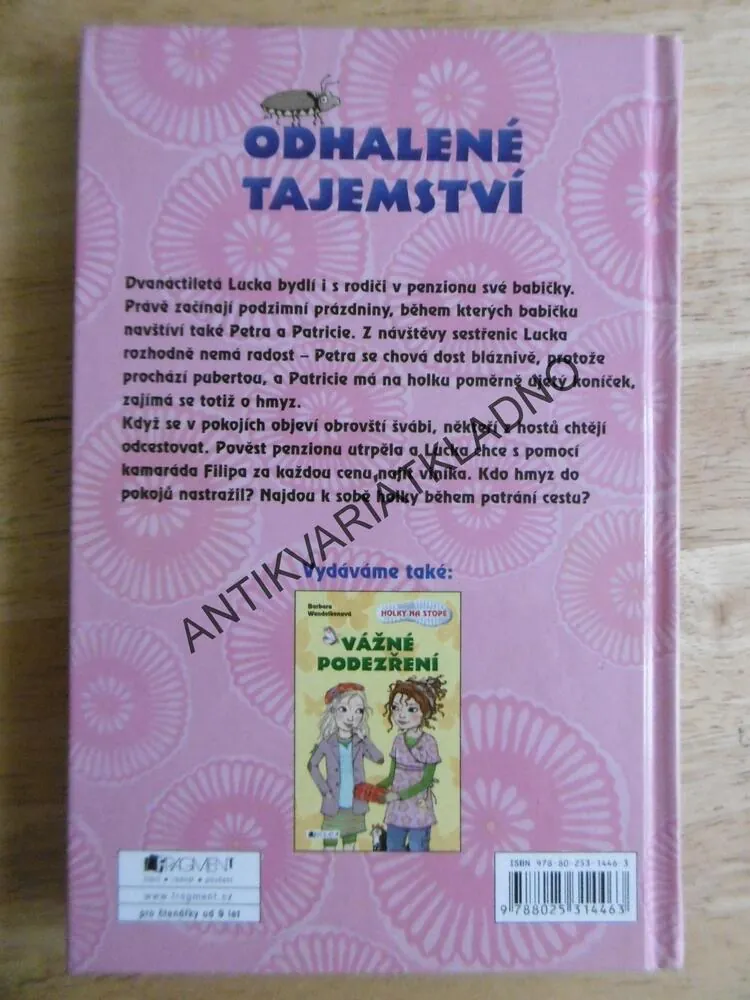 ODHALENÉ TAJEMSTVÍ, HOLKY NA STOPĚ, BARBARA WENDELKENOVÁ, **an