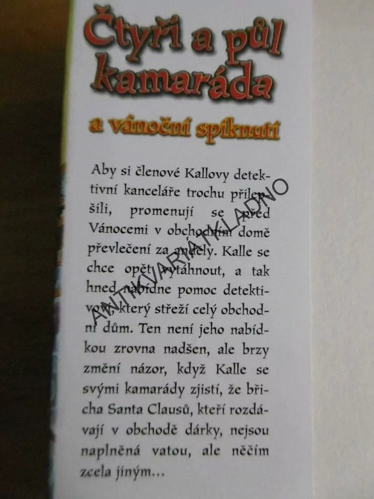 ČTYŘI A PŮL KAMARÁDA A VÁNOČNÍ SPIKNUTÍ, JOACHIM FRIEDRICH, PÁV, **an