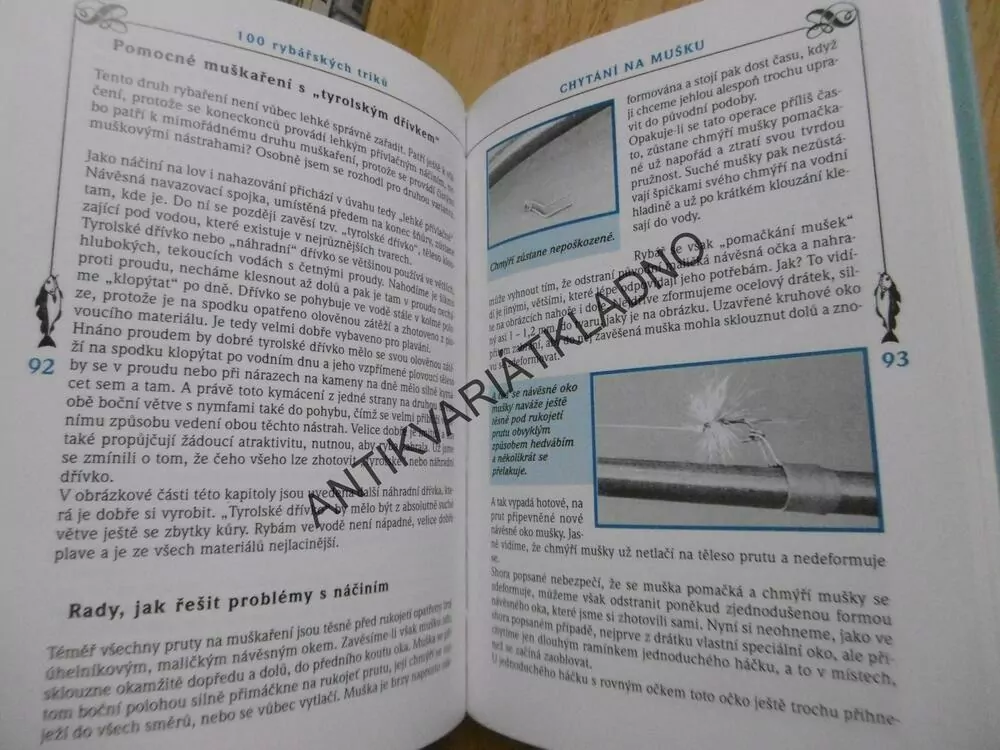 100 RYBÁŘSKÝCH TRIKŮ, E. WIEDERHOLZ, MUŠKAŘENÍ AJ., **an
