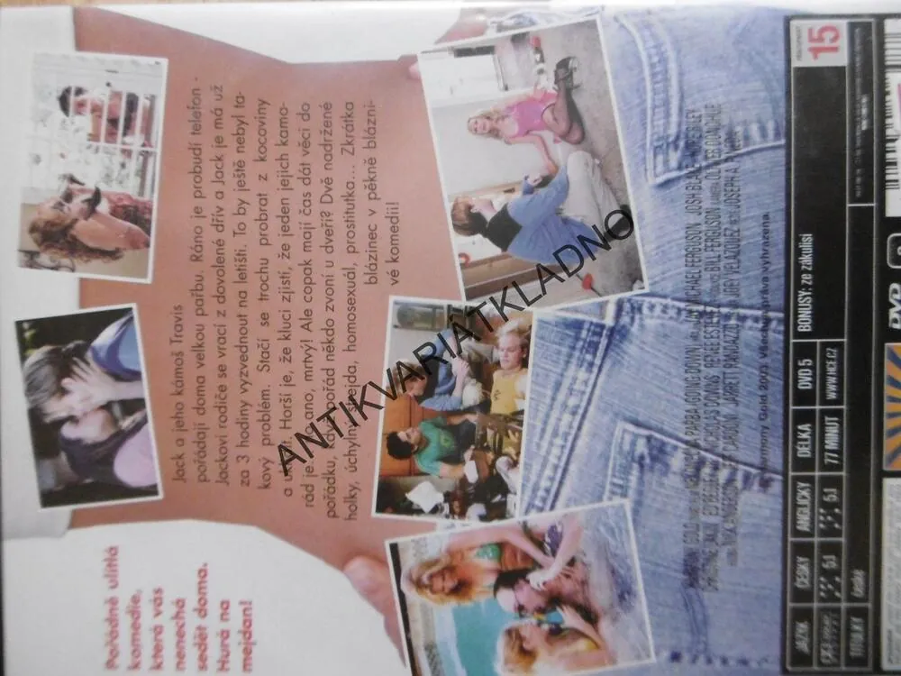 NEKONEČNÁ PAŘBA, DVD FILM 