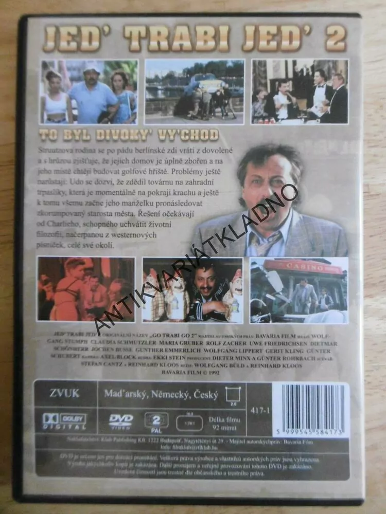 JEĎ TRABI JEĎ, 2.,, DVD FILM 