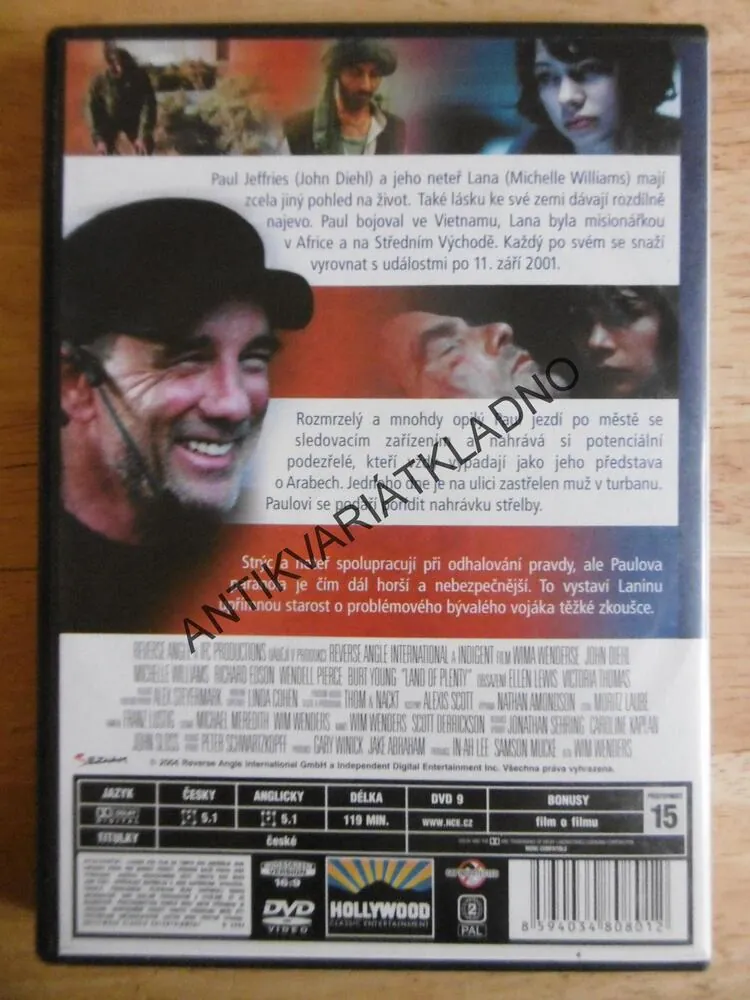 ZEMĚ HOJNOSTI, DVD FILM