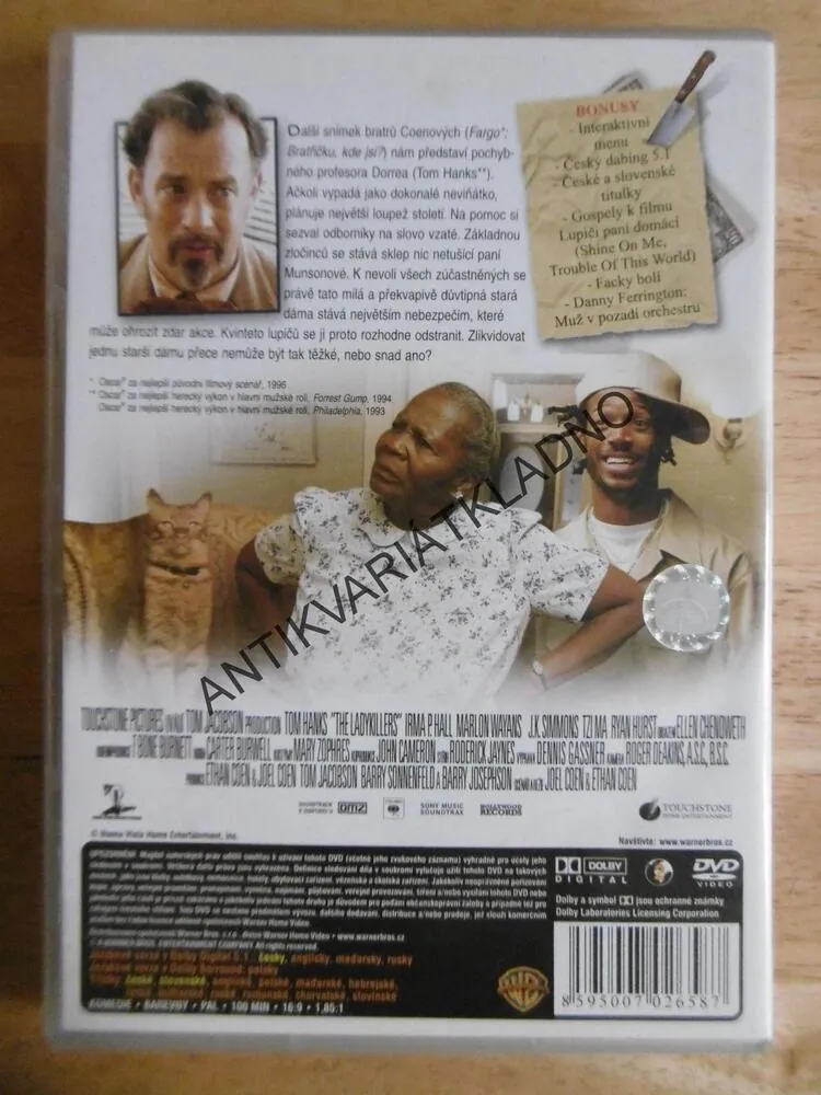 LUPIČI PANÍ DOMÁCÍ, DVD FILM