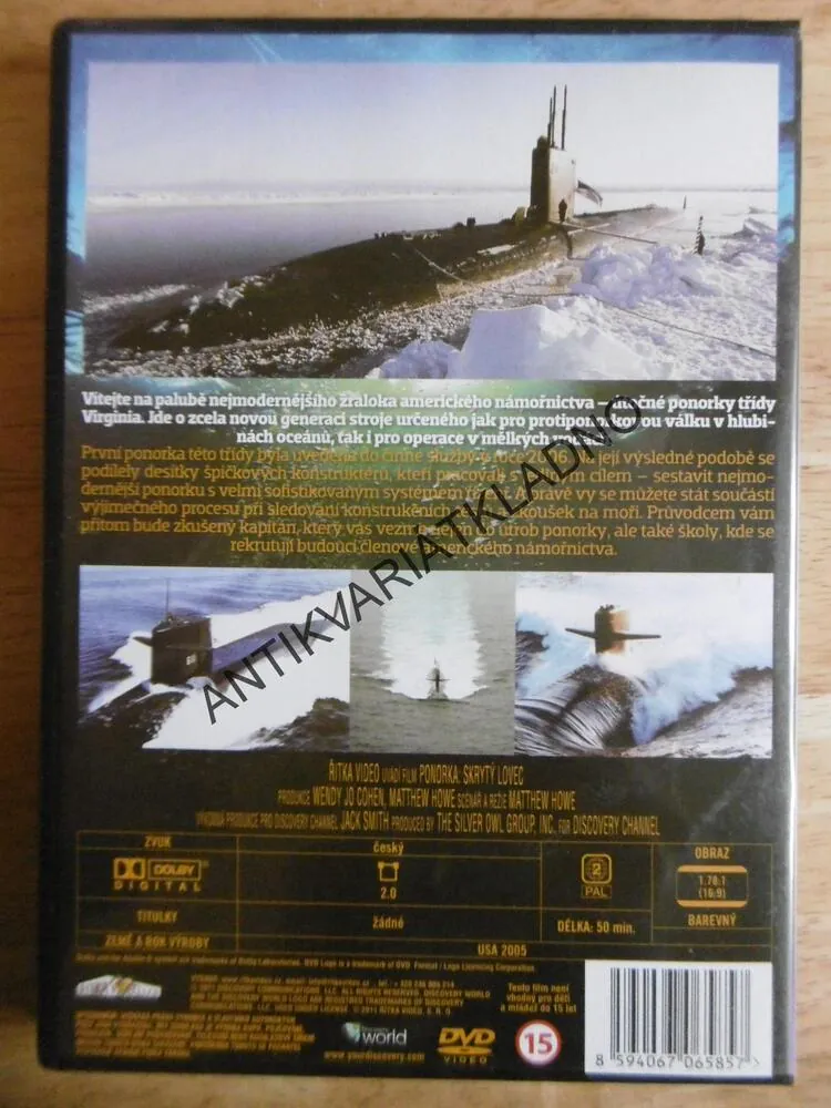 PONORKA: SKRYTÝ LOVEC, DVD FILM DOKUMENT