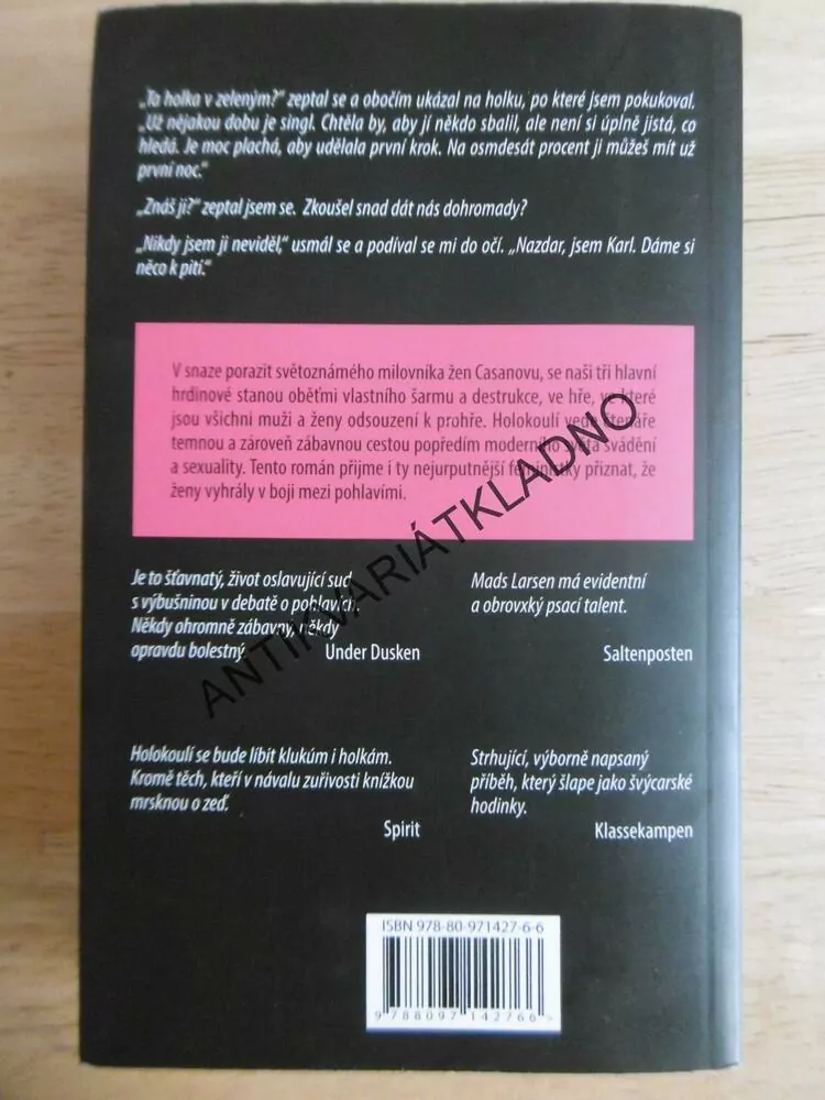 HOLOKOULÍ, MADS LARSEN, SEVERSKÝ BESTSELLER, **an