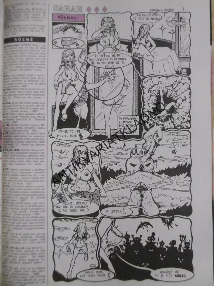 EROTIC MAGAZÍN PRO MUŽE I ŽENY 7/1994