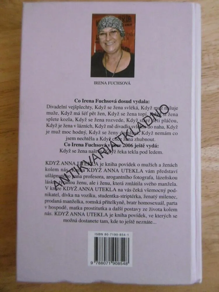 KDYŽ ANNA UTEKLA, IRENA FUCHSOVÁ, **an
