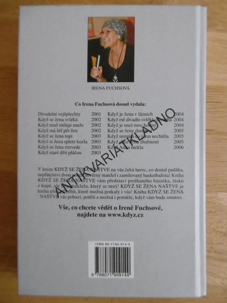 KDYŽ SE ŽENA NAŠTVE, IRENA FUCHSOVÁ, **an