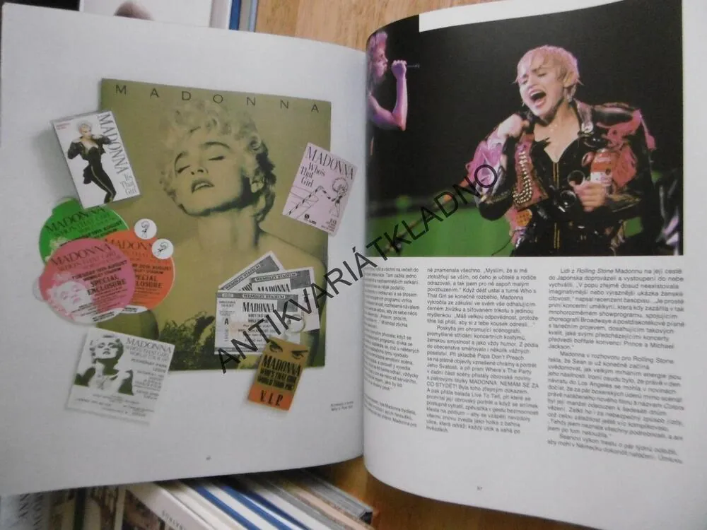 MADONNA, ILUSTROVANÝ ŽIVOTOPIS, DEBBI VOLLEROVÁ, POP MUSIC ZPĚVÁK, **an