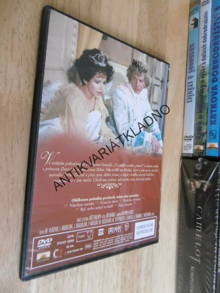 AŤ PŘILETÍ ČÁP, KRÁLOVNO!, DVD FILM