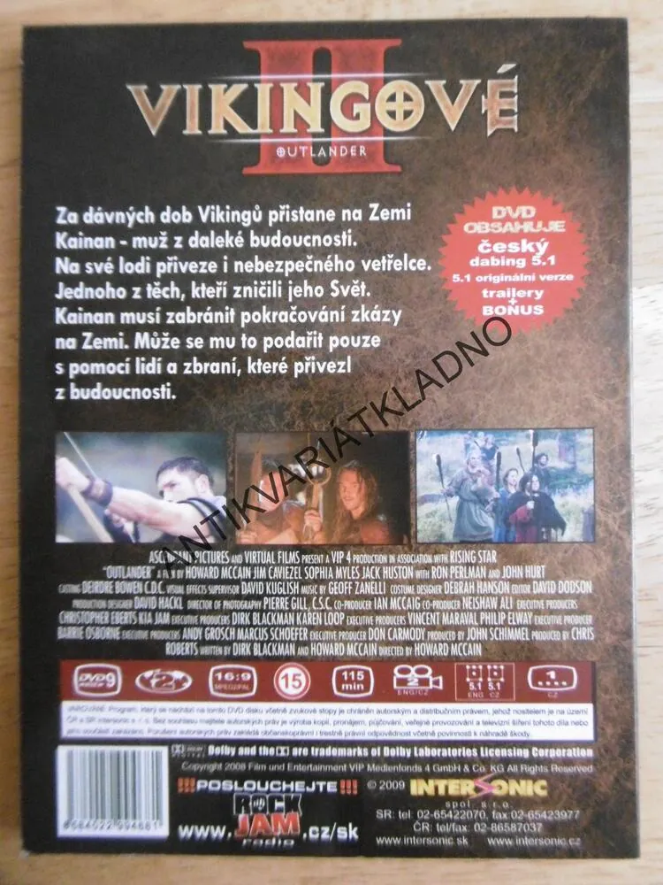 VIKINGOVÉ II., DVD FILM