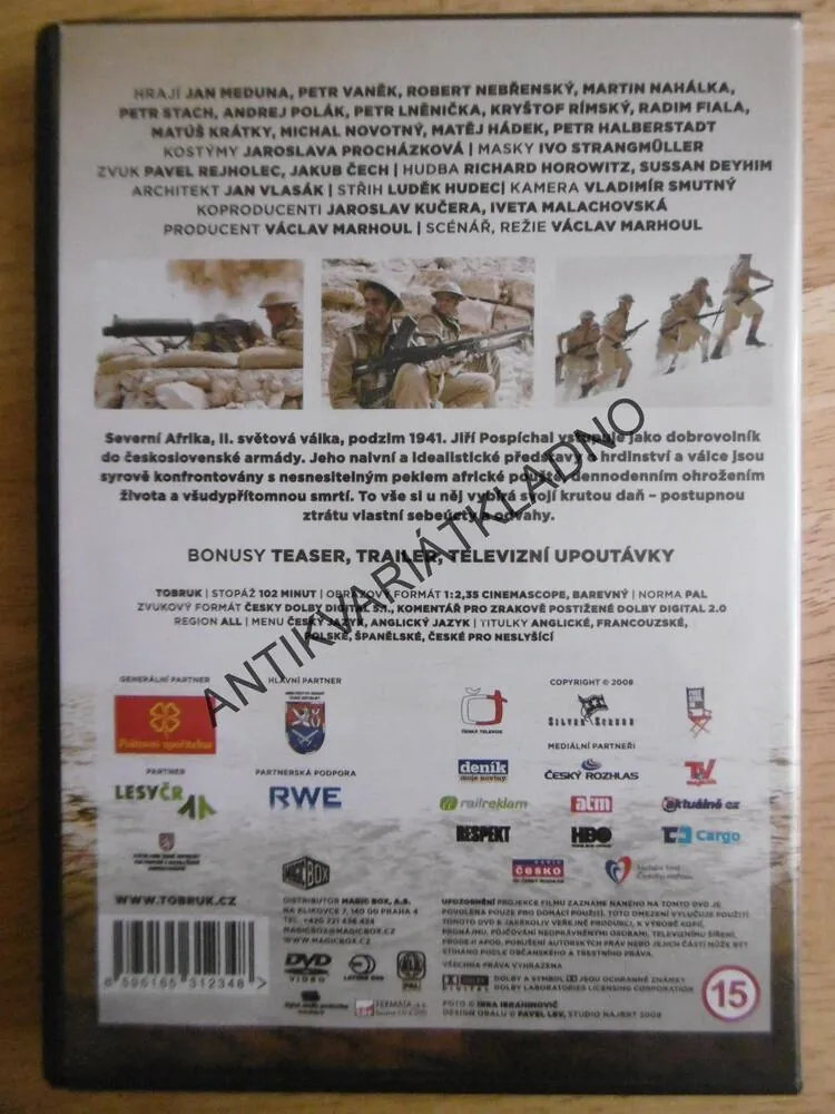 TOBRUK, DVD FILM