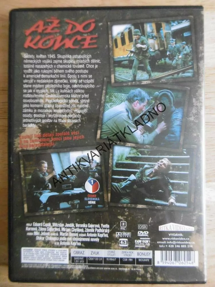 AŽ DO KONCE, CUPÁK, JANDÁK, DVD FILM ČR