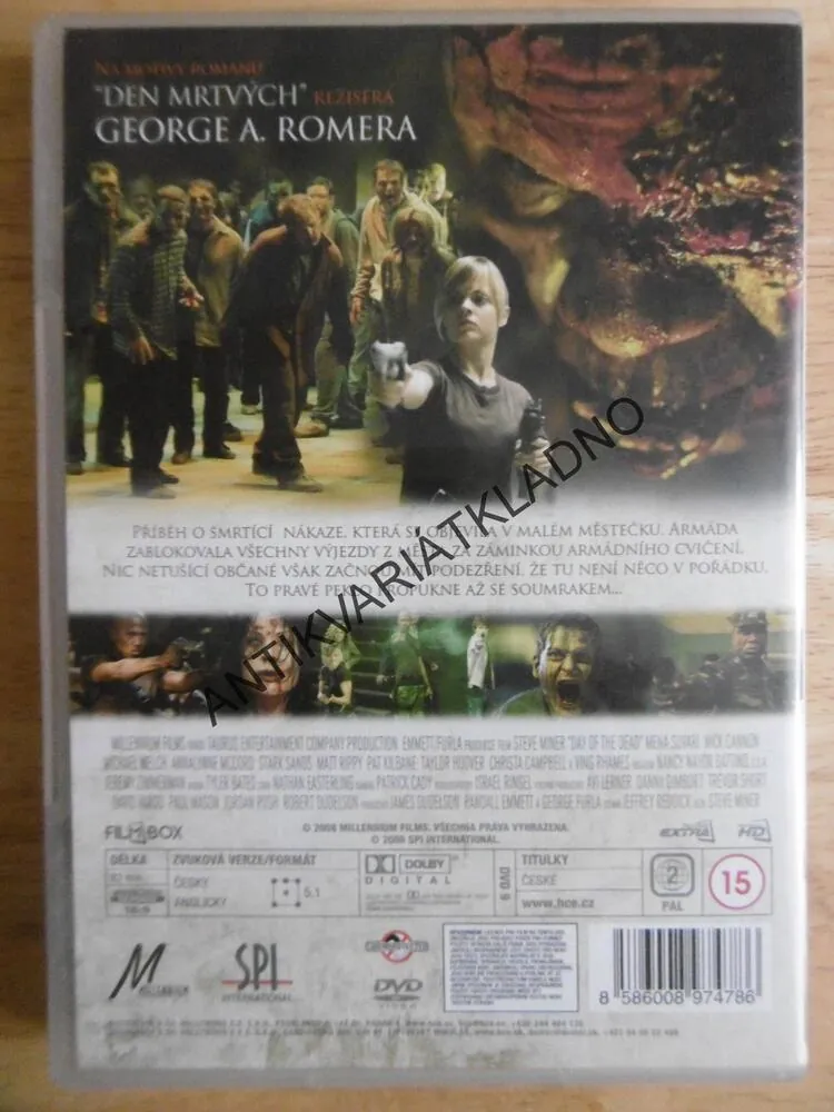 ZOMBIES: DEN D PŘICHÁZÍ, DVD FILM 