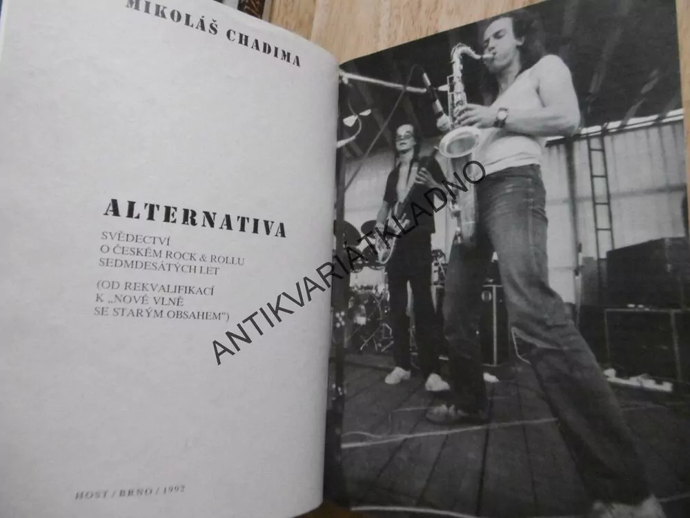 ALTERNATIVA, MIKOLÁŠ CHADIMA, 