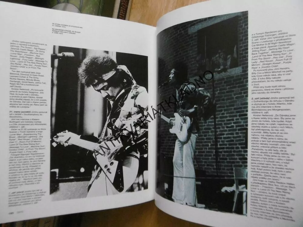 JIMI HENDRIX, JEHO ŽIVOT, LÁSKY A HUDBA, TONY BROWN, **an