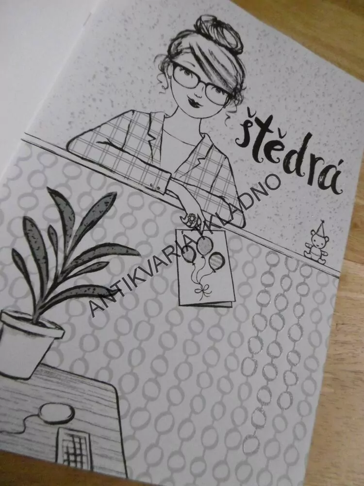 JSEM JAKÁ JSEM, KREATIV OMALOVÁNKY, TŘPYTIVÉ DETAILY