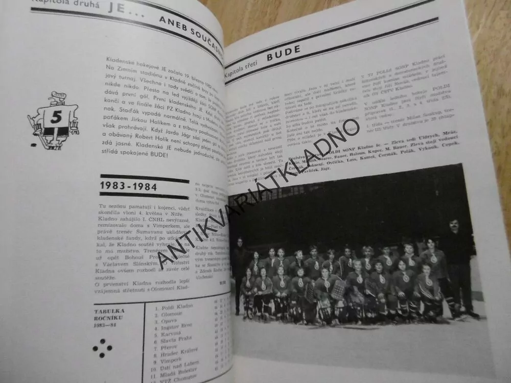 60 LET ODDÍLU LEDNÍHO HOKEJE TJ POLDI SONP KLADNO, **an