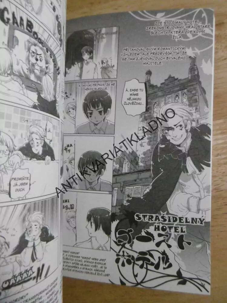 HETALIE 1. MOCNOSTI OSY, MANGA KOMIKS, 