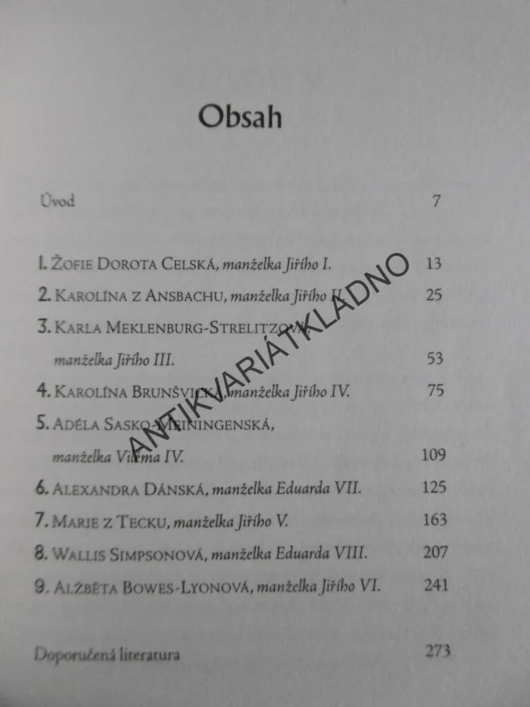 MANŽELKY KRÁLŮ, MARK HICHENS, **an