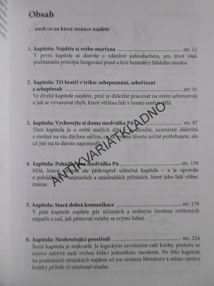 NAJDĚTE SI SVÉHO MARŤANA, MAREK HERMAN, PSYCHOLOGIE