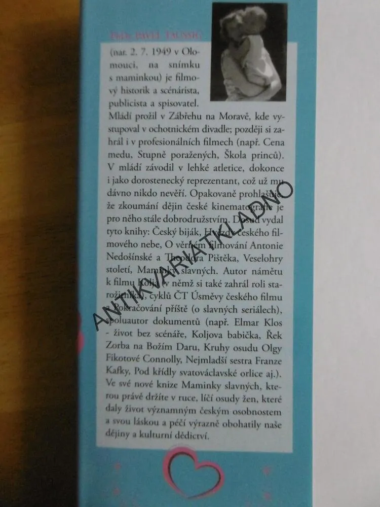 MAMINKY SLAVNÝCH, PAVEL TAUSSIG, **an