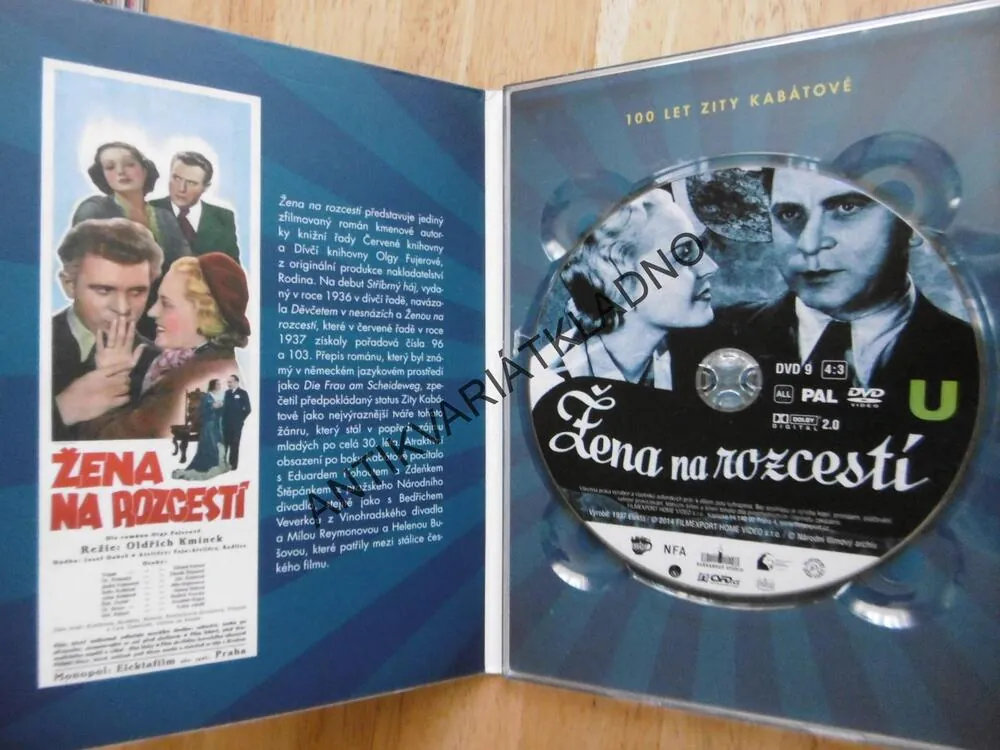 ŽENA NA ROZCESTÍ, DVD FILM