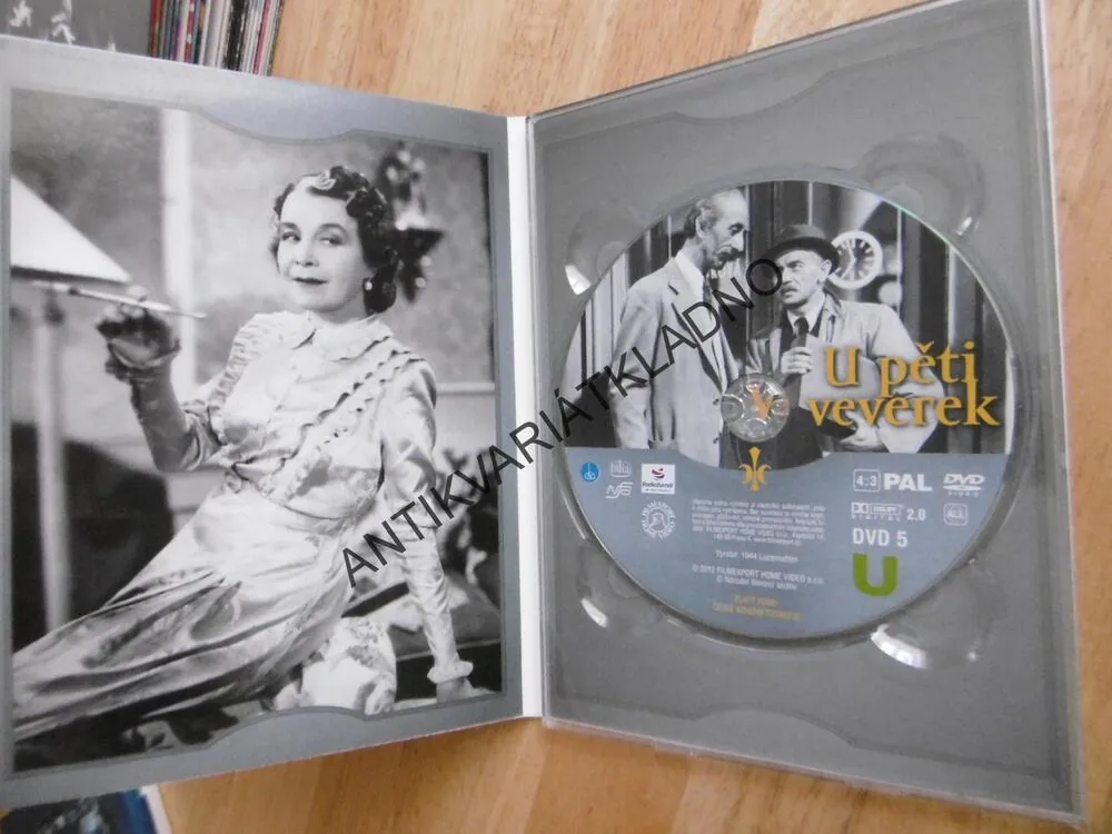 U PĚTI VEVEREK, DVD FILM