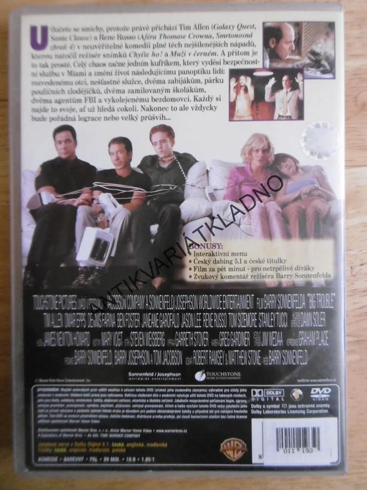 VELKÝ PRŮŠVIH, DVD FILM