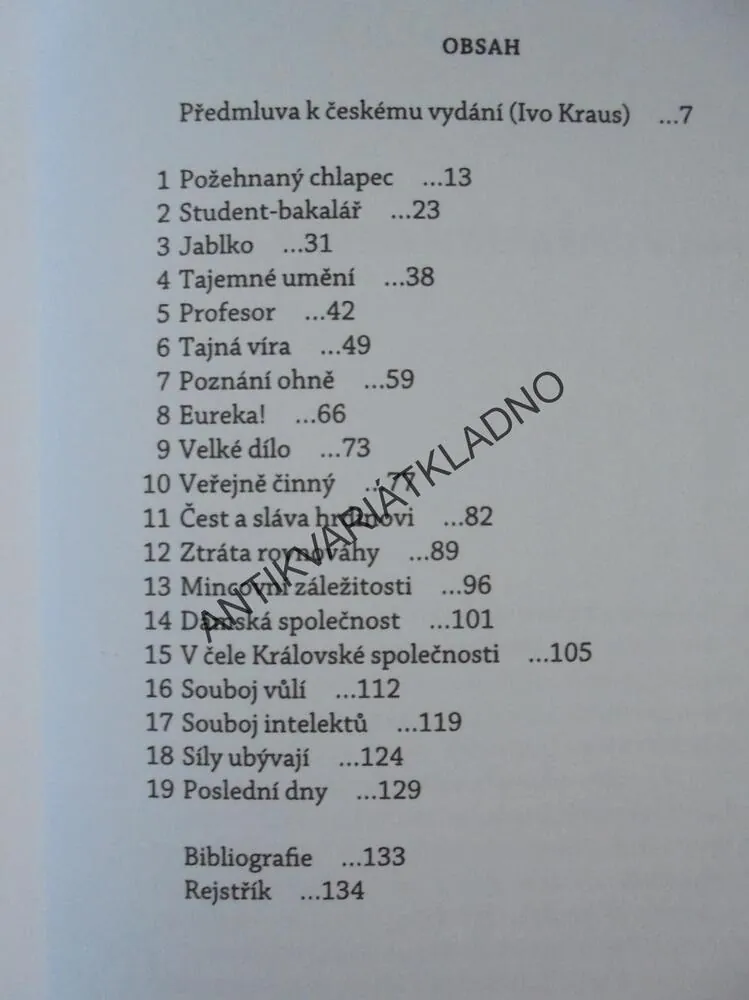 NEWTON, STRUČNÝ ŽIVOTOPIS, PETER ACKROYD,HISTORIE