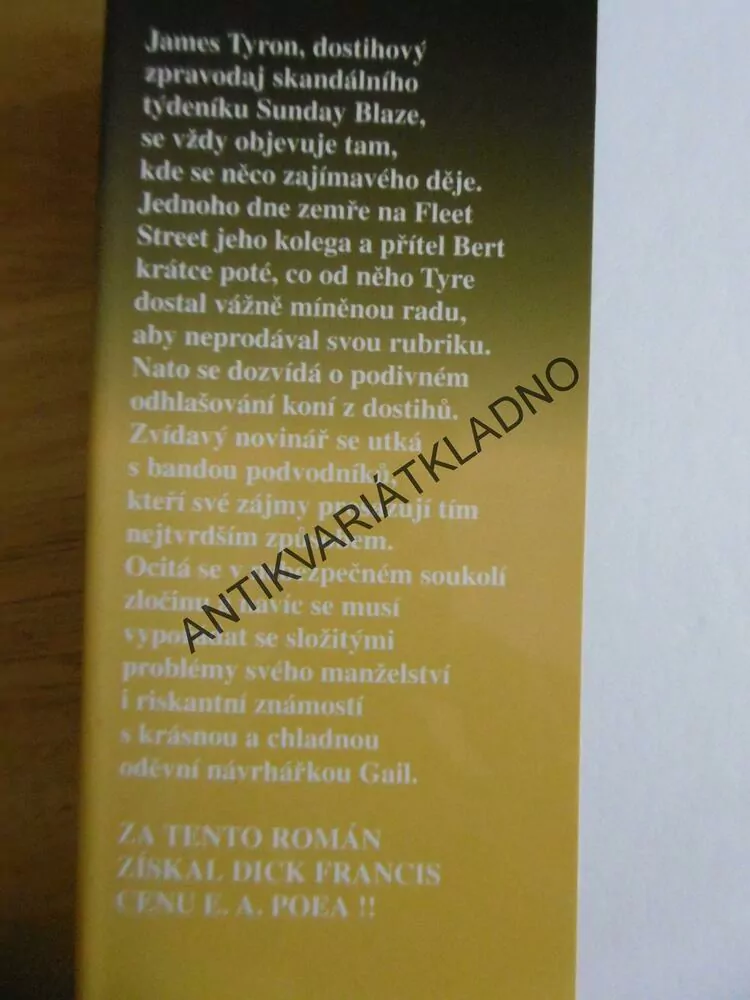 HRA NA FANTY, DICK FRANCIS, **an