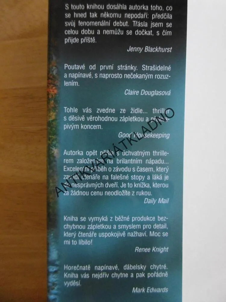 NĚKDO TĚ VIDÍ, CLARE MACKINTOSH **an