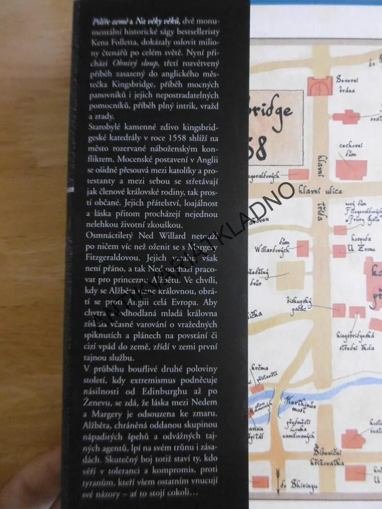 OHNIVÝ SLOUP, KEN FOLLETT, **an