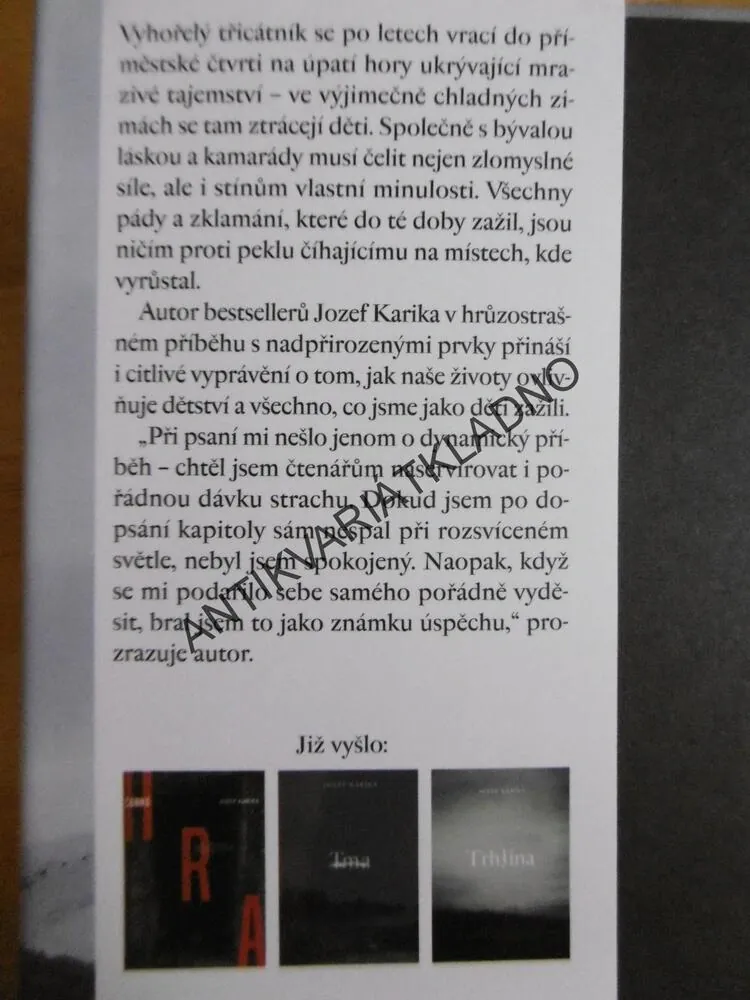 STRACH, JOZEF KARIKA, **an