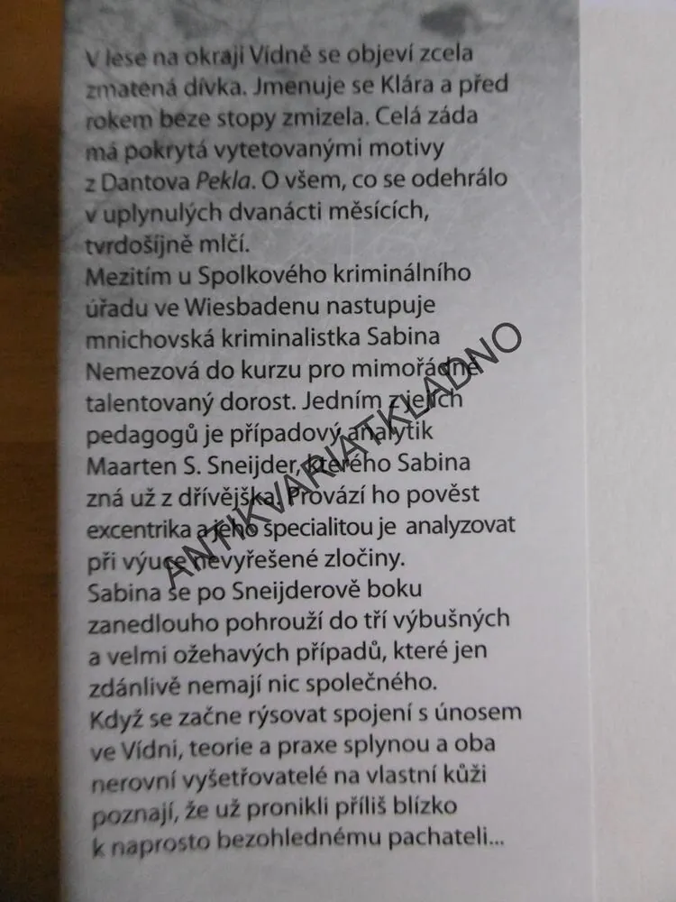 VRAŽEDNÝ ROZSUDEK, ANDREAS GRUBER, **an