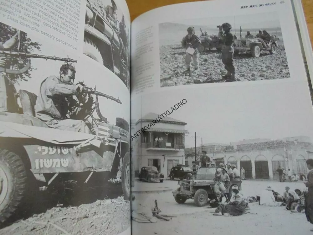 JEEP JEDE DO VÁLKY, WILLIAM FOWLER, DOPRAVA, VÁLKA, **an