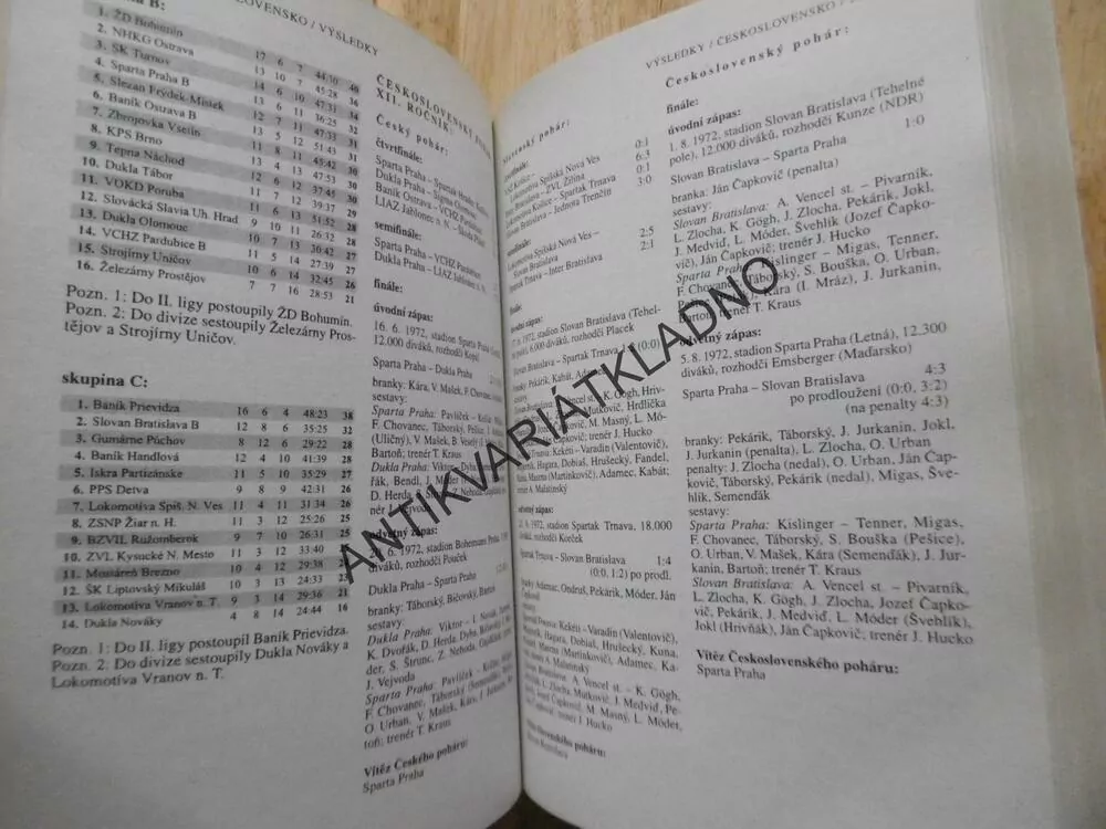 ENCYKLOPEDIE NAŠEHO FOTBALU. 100 LET ČESKÉHO A SLOVENSKÉHO FOTBALU, HORÁK, L.KRÁL, 1896-1996/7, REJSTŘÍKY KLUBŮ A JEJICH ZNAKY, **an