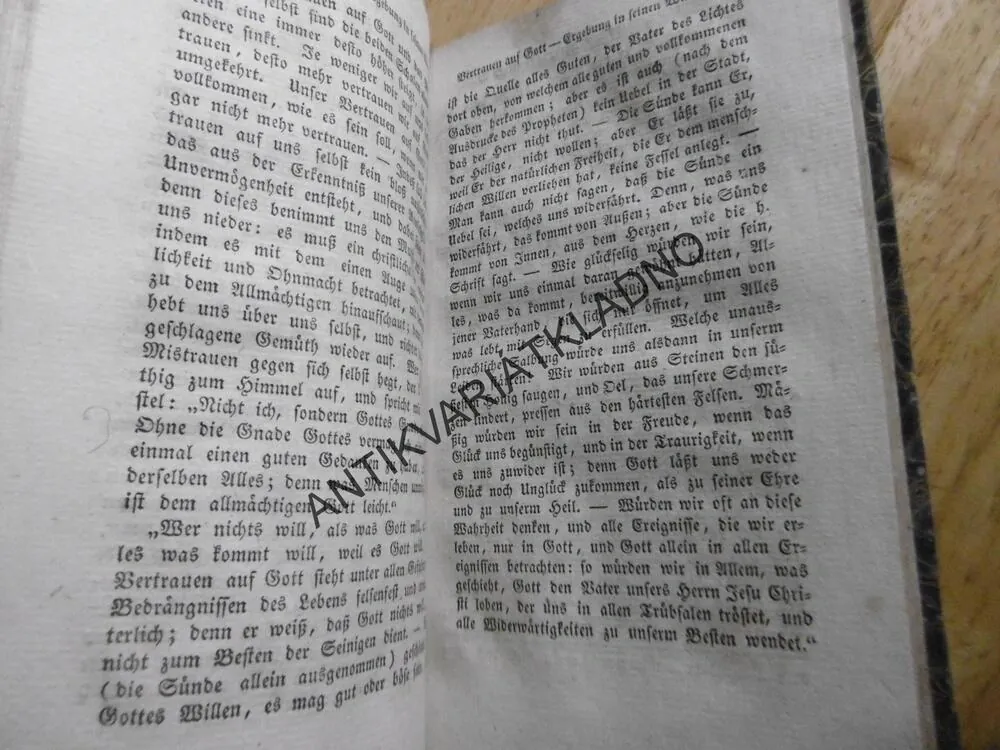 MODLITEBNÍ KNÍŽKA - NĚMECKY, 1843