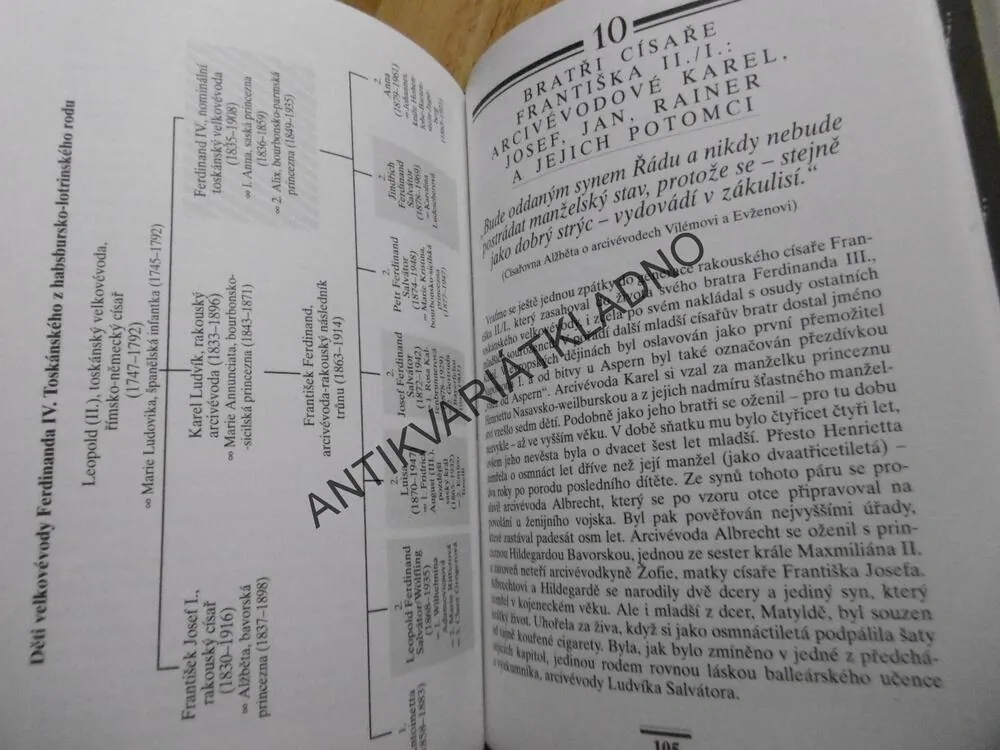 LÁSKY A SŇATKY HABSBURKŮ, G. PRASCHL-BICHLEROVÁ, **an