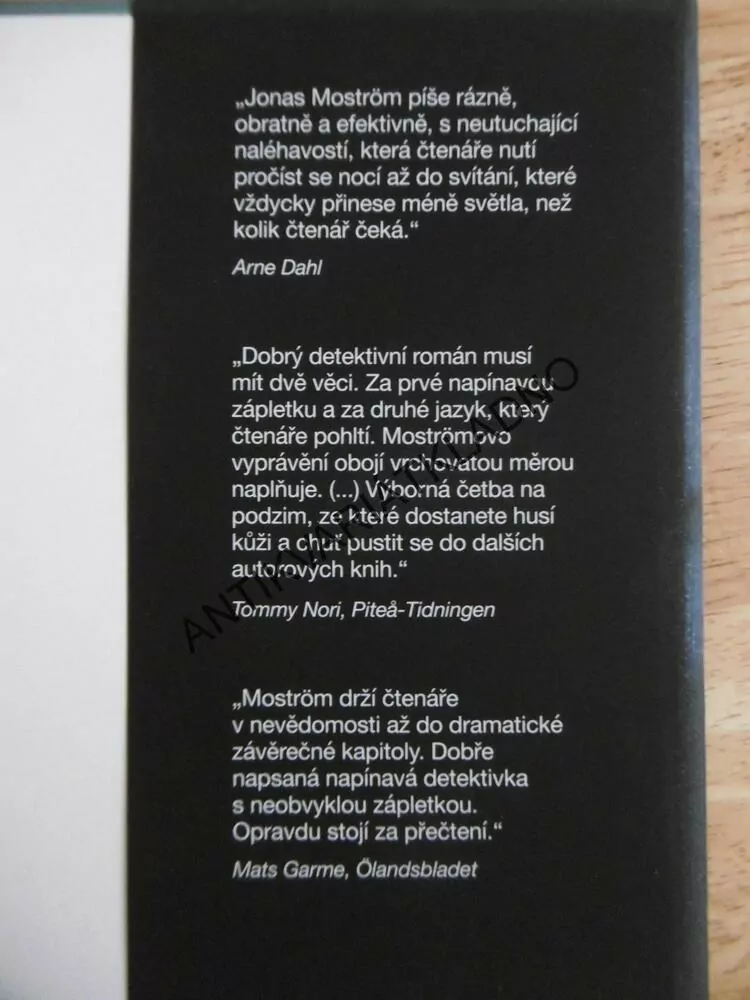 DOMINO, JONAS MOSTRÖM, **an