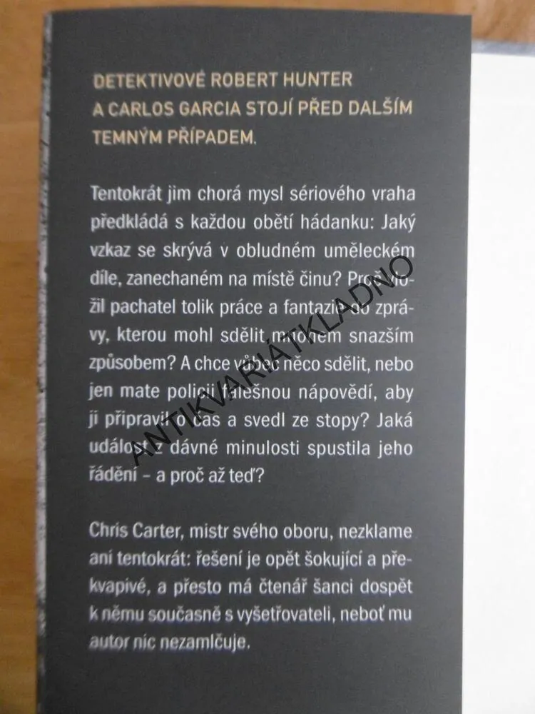 SOCHAŘ SMRTI, CHRIS CARTER, 