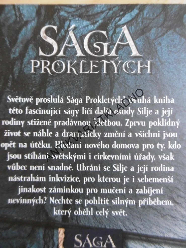SÁGA PROKLETÝCH, HON NA ČARODĚJNICE, MARGIT SANDEMOVÁ, **an