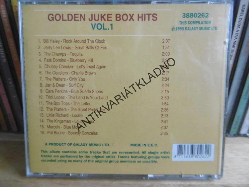 THE STARLIGHT COLLECTION GOLDEN JUKE BOX HITS, CD