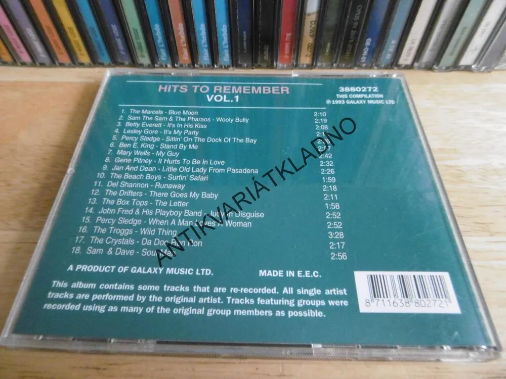 THE STARLIGHT COLLECTION HITS TO REMENBER 1., CD