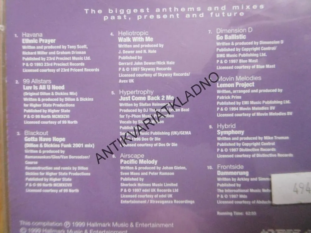 THE DEFINITIVE CLUBBERS´COLLECTION, CD